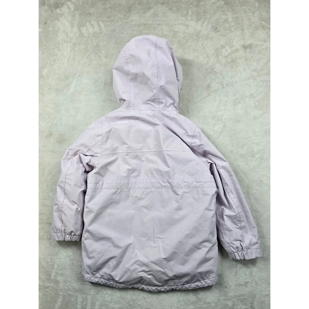 The North‎ Face Down Parka Kids Girls 3T Lavender Nylon Down Hooded Jacket